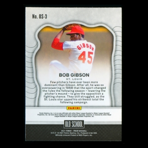 Bob Gibson 2021 Prizm Old School Cardinals