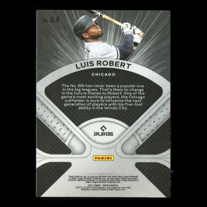 Luis Robert 2021 Prizm Illumination White Sox