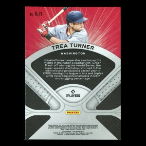 Trea Turner 2021 Prizm Illumination Nationals