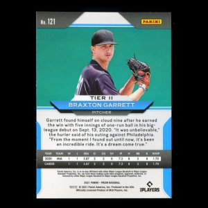 Braxton Garrett RC 2021 Prizm Rookie Marlins