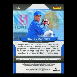 Brailyn Marquez RC 2021 Prizm Rookie Cubs