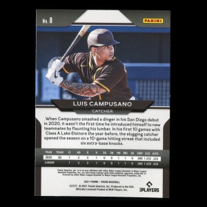 Luis Campusano RC 2021 Prizm Rookie Padres