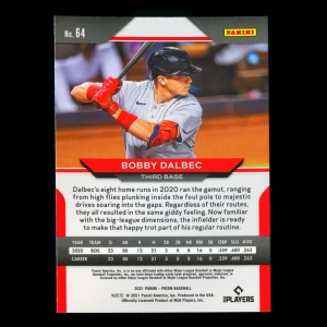 Bobby Dalbec RC 2021 Prizm Rookie Red Sox