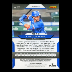 Leody Taveras RC 2021 Prizm Silver Rookie Rangers