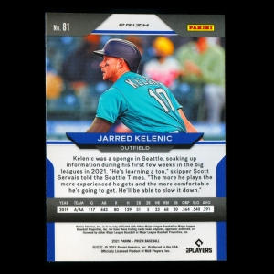 Jarred Kelenic RC 2021 Prizm Red Rookie Mariners