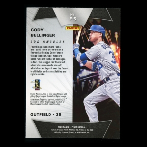 Cody Bellinger 2020 Prizm Fireworks Dodgers