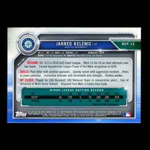 Jarred Kelenic 2019 Bowman Chrome Prospects Mariners
