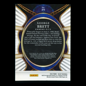 George Brett 2022 Select Phenomenon Royals