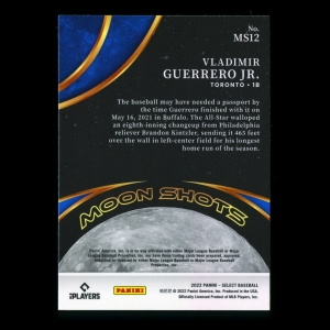 Vladimir Guerrero Jr. 2022 Select Moon Shots Blue Jays