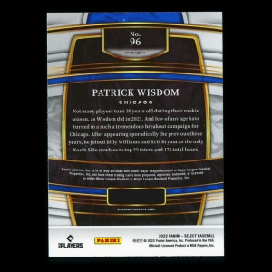 Patrick Wisdom 2022 Select Holo Cubs