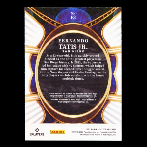 Fernando Tatis Jr. 2022 Select Phenomenon Padres