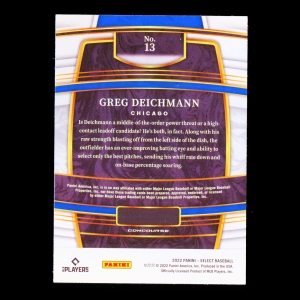 Greg Deichmann RC 2022 Select Rookie Cubs
