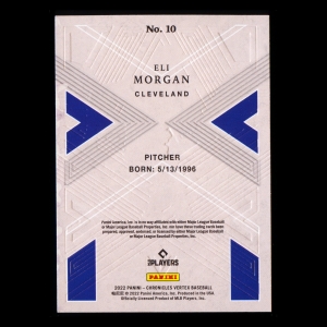 Eli Morgan RC 2022 Vertex Rookie Guardians