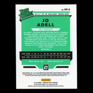 Jo Adell 2019 Donruss Optic Rated Prospects Angels