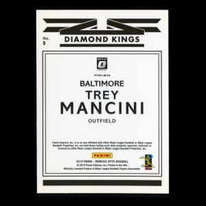 Trey Mancini 2019 Donruss Optic Diamond Kings Holo Orioles