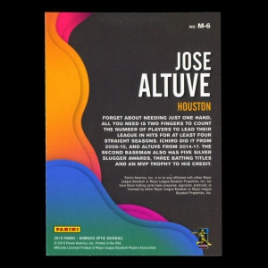 Jose Altuve 2019 Donruss Optic Mythical Astros