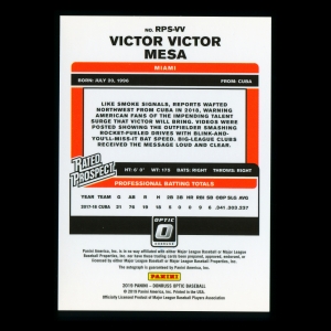 Victor Victor Mesa 2019 Donruss Optic Rated Prospects Signatures Marlins