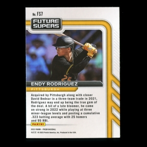 Endy Rodriguez 2023 Panini Prizm Future Supers Pirates