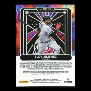 Eloy Jimenez 2022 Donruss Optic Mythical White Sox