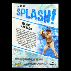 Manny Machado 2022 Donruss Optic Splash Padres