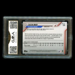Dustin May RC 2020 Topps Rookie Dodgers #235 Gem MT 10