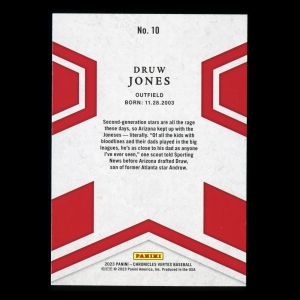 Druw Jones 2023 Panini Chronicles Vertex Diamondbacks