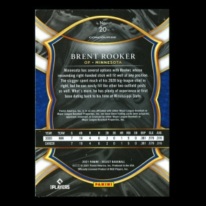 Brent Rooker RC 2021 Select Rookie Twins
