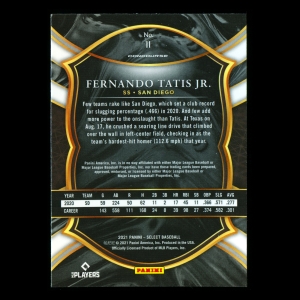 Fernando Tatis Jr. 2021 Select Padres