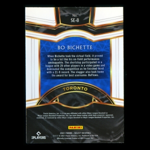 Bo Bichette 2021 Select Sensations Blue Jays