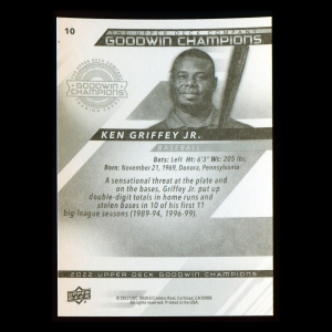 Ken Griffey Jr. 2022 Upper Deck Goodwin Champions Mariners