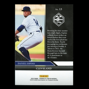Daniel Espino 2023 Panini Chronicles Limited Guardians