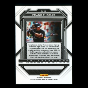Frank Thomas 2023 Panini Prizm White Sox