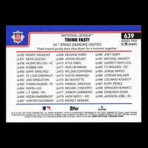 Elly De La Cruz 2025 Topps Checklist Reds