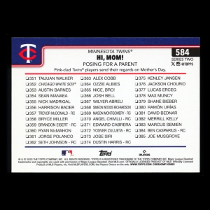 Carlos Correa 2025 Topps Checklist Twins