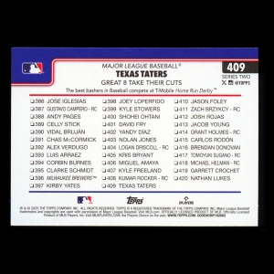 Gunnar Henderson 2025 Topps Checklist Orioles