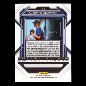 AJ Smith-Shawver 2023 Prizm Braves