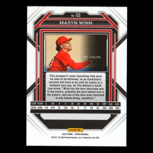 Masyn Winn 2023 Prizm Cardinals