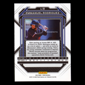 Emmanuel Rodriguez 2023 Prizm Twins