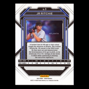JR Ritchie 2023 Prizm Braves