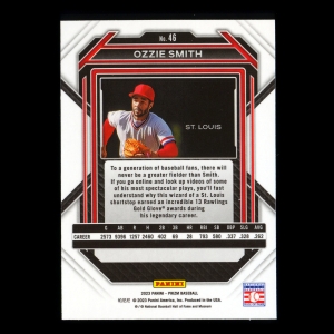 Ozzie Smith 2023 Prizm Cardinals