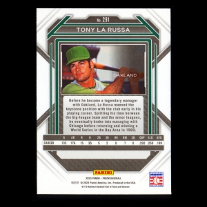 Tony La Russa 2023 Prizm Athletics