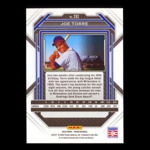 Joe Torre 2023 Prizm Braves