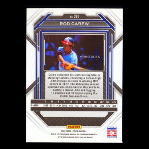 Rod Carew 2023 Prizm Twins