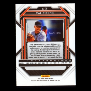 Cal Ripken 2023 Prizm Orioles