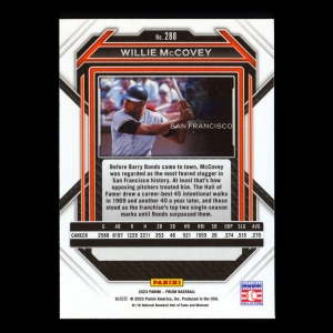 Willie McCovey 2023 Prizm Giants