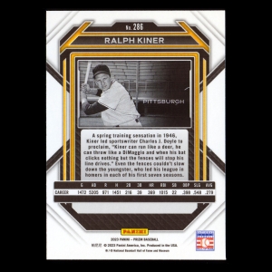 Ralph Kiner 2023 Prizm Pirates