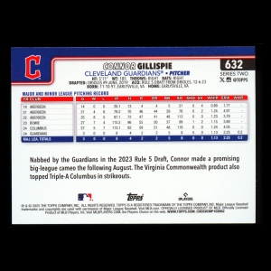 Connor Gillispie RC 2025 Topps Rookie Guardians