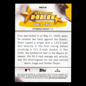 Oneil Cruz 2025 Topps Stars of MLB Pirates