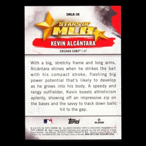 Kevin Alcntara RC 2025 Topps Stars of MLB Rookie Cubs