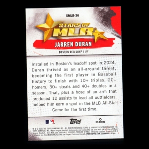 Jarren Duran 2025 Topps Stars of MLB Red Sox
